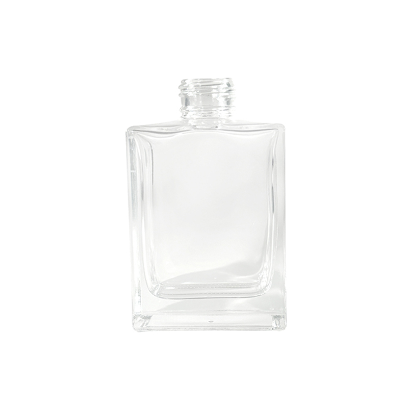 J2456 Premium Şeffaf Aroma Difüzör Şişesi 105ml Dikdörtgen Büyük Kapasiteli