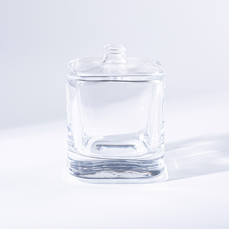 Z-398 Ateş Cilalı Kıvrım Parfüm Şişesi 100ml  