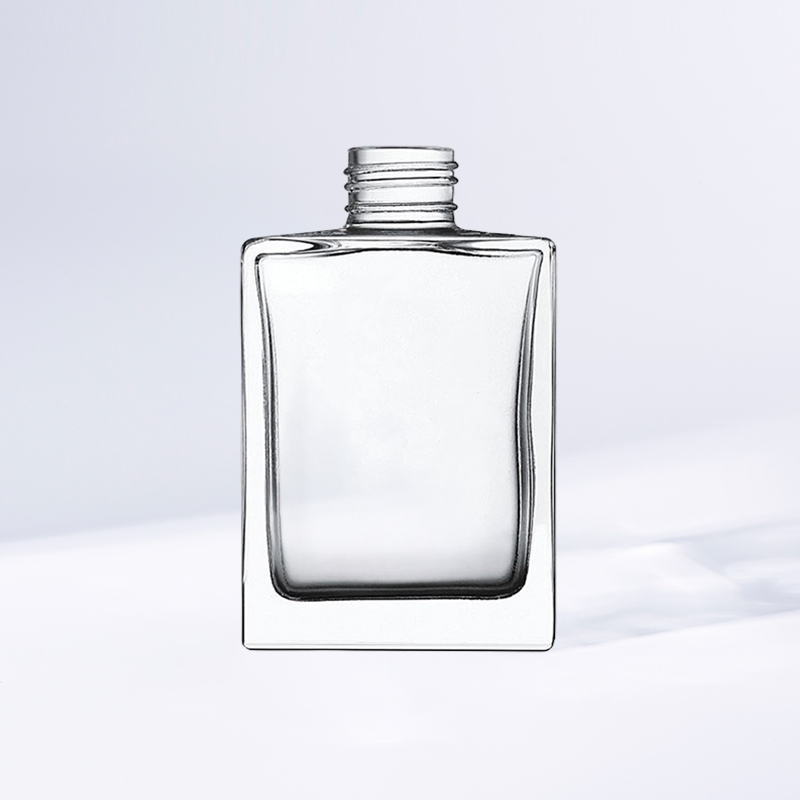 J2456 Premium Şeffaf Aroma Difüzör Şişesi 105ml Dikdörtgen Büyük Kapasiteli